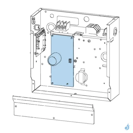 Platine Alimentation pour climatisation gainable Atlantic Fujitsu ARYG22/24LMLA Réf. 898913