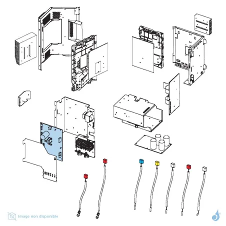 Platine Principale pour unité extérieure Atlantic Fujitsu AOYG36LATT Réf. 895474