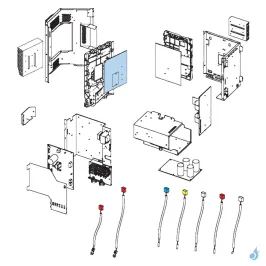Platine Inverter pour unité extérieure Atlantic Fujitsu AOYG36-60LATT Réf. 898896 2