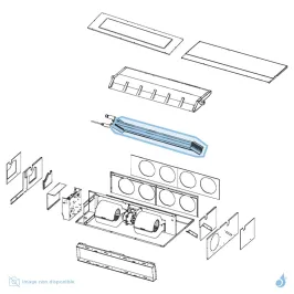 Évaporateur pour climatisation gainable Atlantic Fujitsu ARY24LUAN  Réf. 891392
