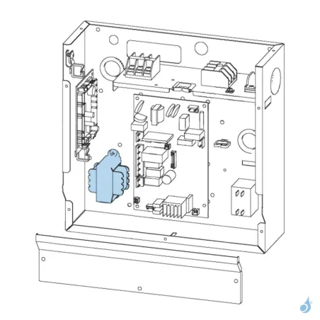Transformateur pour climatisation gainable Atlantic Fujitsu Réf. 897369