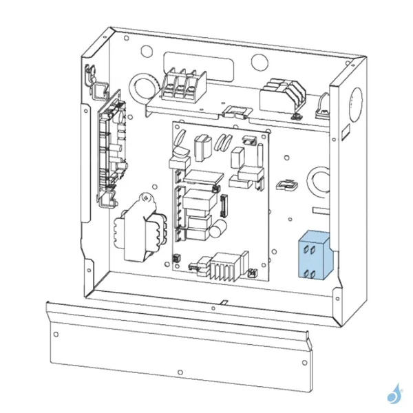 Condensateur pour climatisation gainable Atlantic Fujitsu Réf. 891389