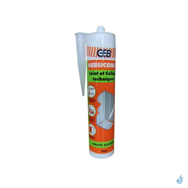 Silicone Haute Température - Transparent ou Noir - Cartouche de 310ml