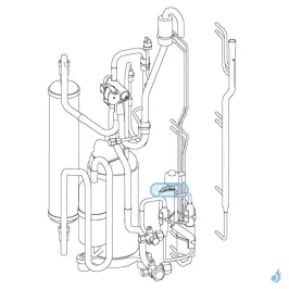 Détendeur pour unité extérieure Atlantic Fujitsu Réf. 897268 2