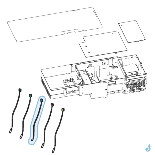Sonde Extérieure pour unité extérieure Atlantic Fujitsu Réf. 897354