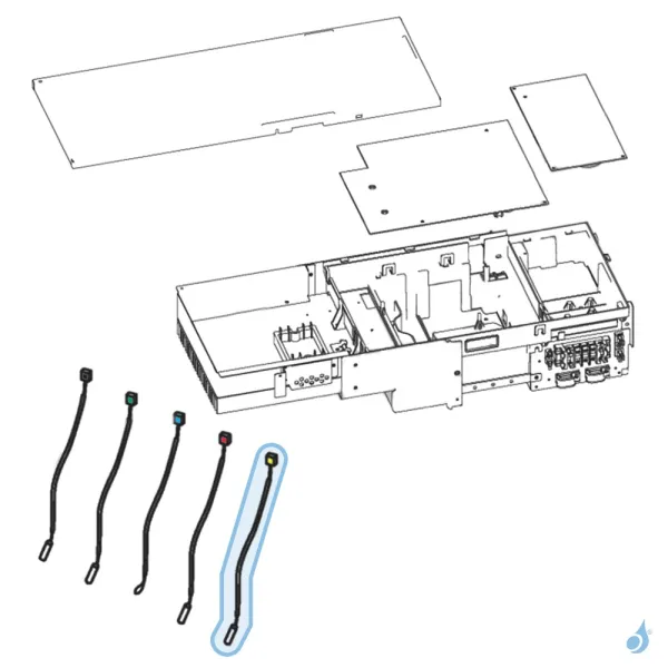 Sonde Refoulement pour unité extérieure Atlantic Fujitsu Réf. 897358