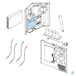 Platine Transistor pour unité extérieure Atlantic Fujitsu AOYG30/36LNAWL Réf. 897334 2