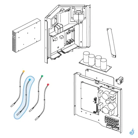 Sonde Extérieure pour unité extérieure Atlantic Fujitsu Réf. 897356