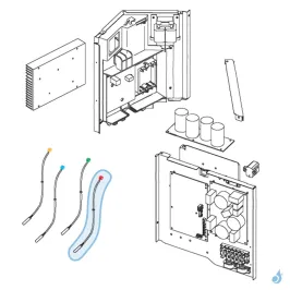 Sonde Condenseur pour unité extérieure Atlantic Fujitsu Réf. 897348 2