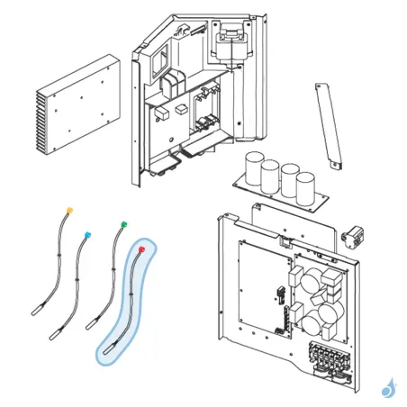 Sonde Condenseur pour unité extérieure Atlantic Fujitsu Réf. 897348