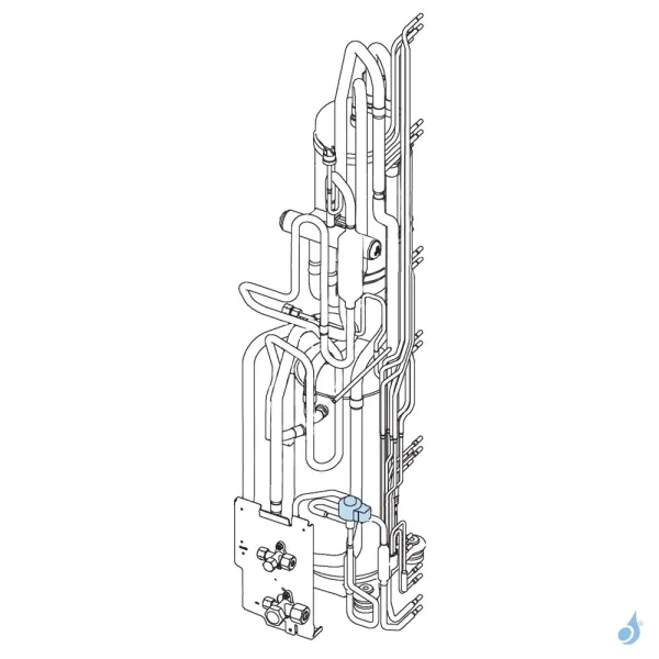 Bobine Détendeur pour unité extérieure Atlantic Fujitsu Réf. 897241