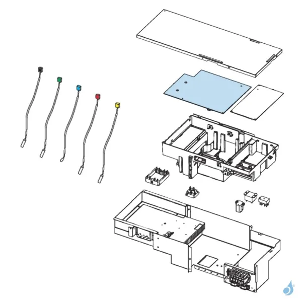 Platine Inverter pour unité extérieure Atlantic Fujitsu AOY45LJAYL/LJBYL Réf. 897320