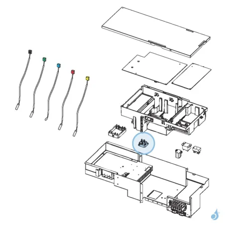 Pont de Diode pour unité extérieure Atlantic Fujitsu Réf. 897335