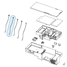 Sonde Compresseur pour unité extérieure Atlantic Fujitsu AOY45/54/LJBYL Réf. 897343 2