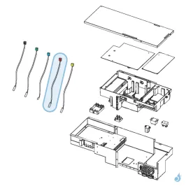 Sonde Condenseur pour unité extérieure Atlantic Fujitsu AOY45/54/LJBYL Réf. 897346 2