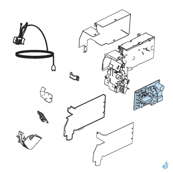 Platine Régulation pour climatisation murale Atlantic Fujitsu ASYA14LGC Réf. 898253