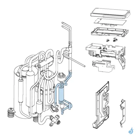 Détendeur pour unité extérieure Atlantic Fujitsu AOYR14LGC Réf. 898257