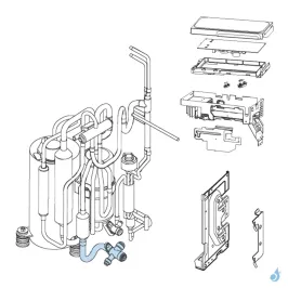 Vanne 3 Voies 1/2 Gaz pour unité extérieure Atlantic Fujitsu Réf. 898244 2