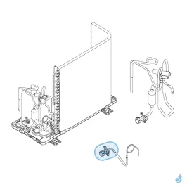 Vanne 2 Voies 1/4 Liquide pour unité extérieure Atlantic Fujitsu AOYG09/12LLC Réf. 898881 2