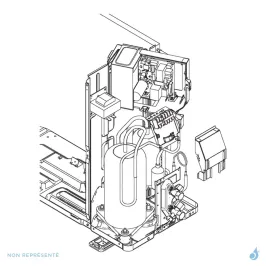 Jeu de Sondes Refoulement & Condenseur pour unité extérieure Atlantic Fujitsu Réf. 898873 2