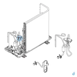 Bobine Vanne 4 Voies pour unité extérieure Atlantic Fujitsu AOYG12LLC Réf. 898883 2