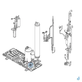Silentbloc Compresseur pour unité extérieure Atlantic Fujitsu Réf. 894855 2
