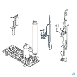 Ensemble Sous Refroidissement pour unité extérieure Atlantic Fujitsu Réf. 894545 2
