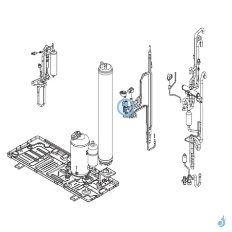 Soupape de Sécurité pour unité extérieure Atlantic Fujitsu Réf. 894546