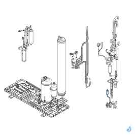Vanne 3 Voies 3/8 Liquide pour unité extérieure Atlantic Fujitsu Réf. 894559 2