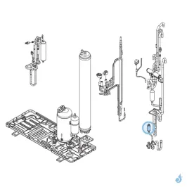 Filtre Tamis pour unité extérieure Atlantic Fujitsu Réf. 891862 2