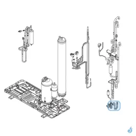 Vanne 3 Voies 5/8 Gaz pour unité extérieure Atlantic Fujitsu Réf. 894560 2