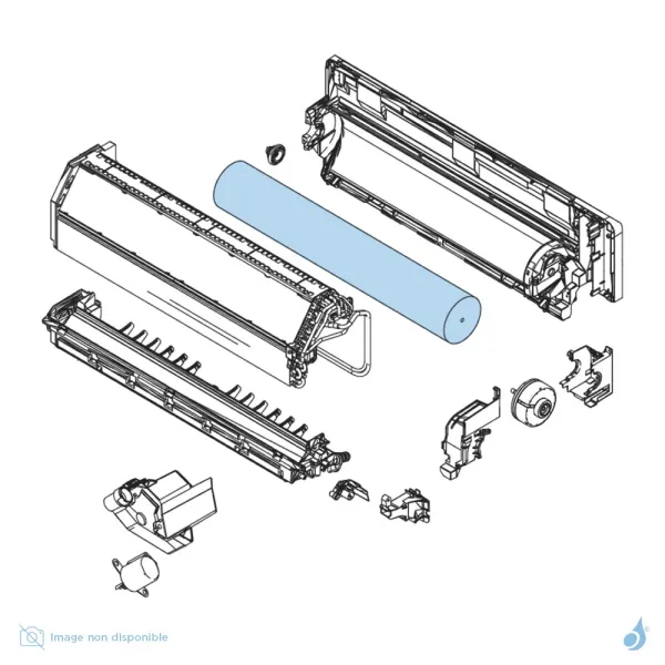 Turbine pour climatisation Atlantic Fujitsu KMCC Réf. 892499