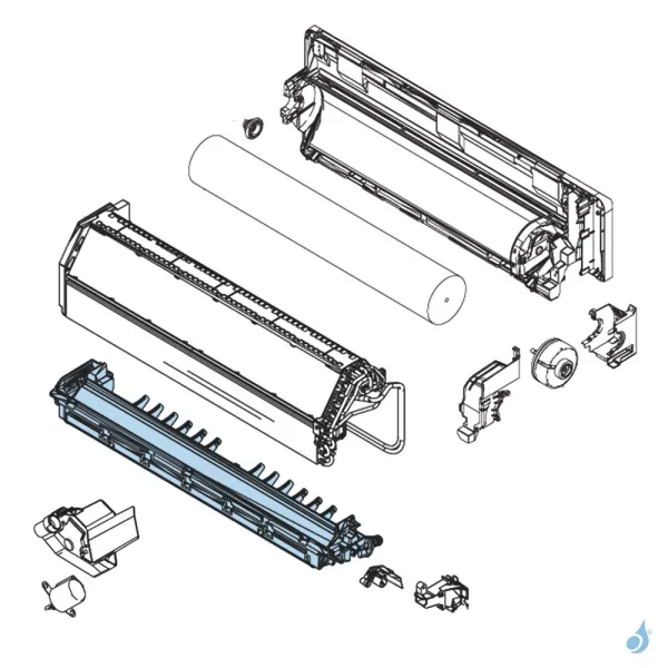 Bac à Condensats pour climatisation Atlantic Fujitsu KMT KGTB Réf. 897546