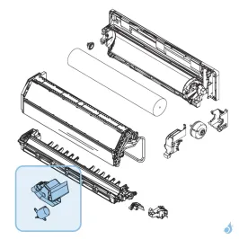 Moteur Volet pour climatisation Atlantic Fujitsu KMTB KGTB Réf. 897547 2