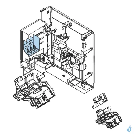 Bornier pour climatisation Atlantic Fujitsu Réf. 897643