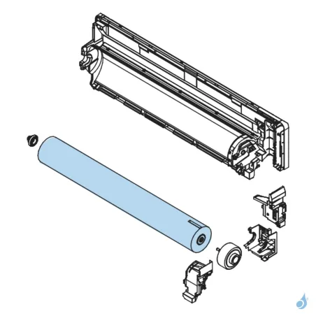 Turbine pour climatisation Atlantic Fujitsu ASYG18-24KMT Réf. 897923