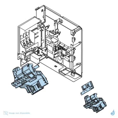 Support + Platine IR pour climatisation Atlantic Fujitsu ASYG18-24KMTB Réf. 897910