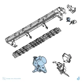 Moteur Volet pour climatisation Atlantic Fujitsu ASYG18-24KMTB Réf. 897865