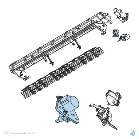 Moteur Volet pour climatisation Atlantic Fujitsu ASYG18-24KMTB Réf. 897865