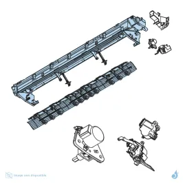 Bac à Condensats pour climatisation Atlantic Fujitsu ASYG18-24KMTB Réf. 893529