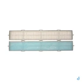 Jeu de 2 Filtres Électrostatique/Désodorisant pour climatisation Atlantic Fujitsu Réf. 898423