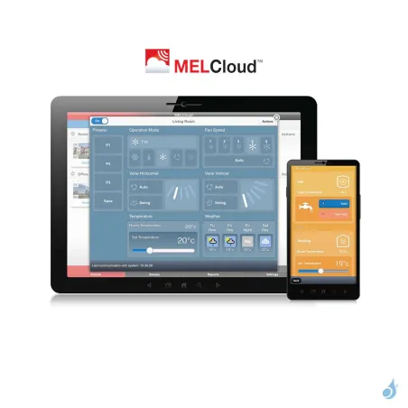 Climatiseur Mono split MITSUBISHI MSZ-LN25VG2B + MUZ-LN25VG2 2.5kW MSZ-LN Noir WiFi PAC Inverter Design de Luxe Silencieuse