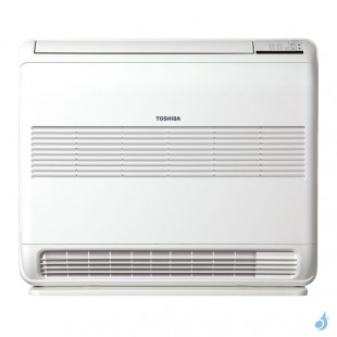 Climatiseur Console Toshiba 2.5kW RAS-B10J2FVG-E + RAS-10J2AVSG-E1 Monosplit double-flux J2 PAC air-air Réversible Silencieuse