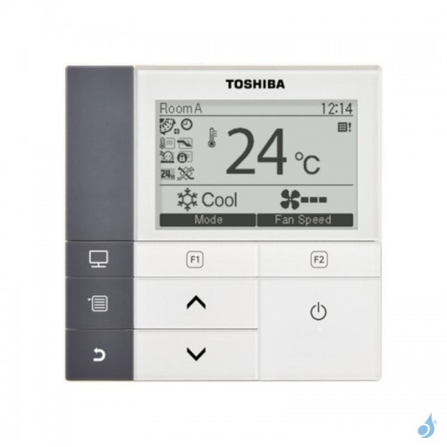 Climatiseur Toshiba cassette 600x600 3.6kW RAV-RM401MUT-E + RAV-GM401ATP-E Mono Split Digital Inverter PAC air-air silencieuse