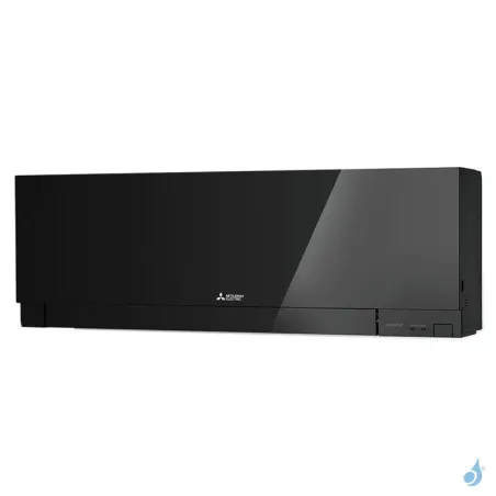 Climatiseur mural MITSUBISHI Série Design MSZ-EF35VGKB 3.5kW Noir Brillant WiFi Mural Multi Split Inverter Réversible