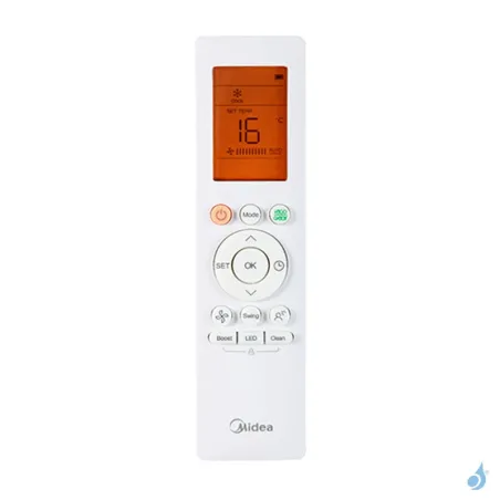 Climatiseur Mono split Midea XTREME PRO WIFI 2.6kW MSAGBU-09HRFN8 + MOX201-09HFN8 WiFi de série PAC air-air