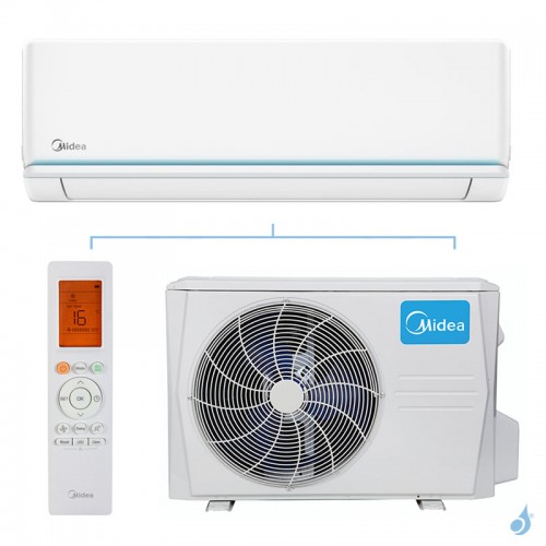 Climatiseur Mono split Midea EVOLUTION 52(18)N8 5.28kW Mural Inverter PAC air-air MSAGXCU-18HRFN8 + MOX301-18HFN8/LT