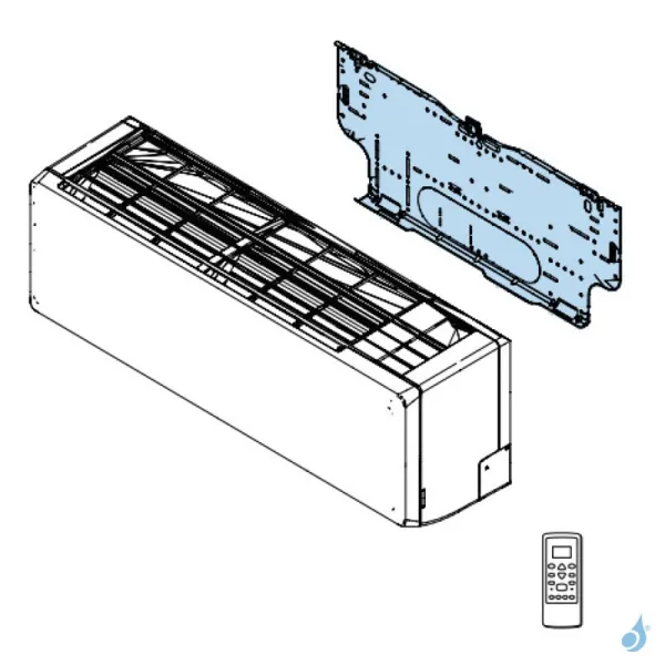 Support Mural pour climatisation Atlantic Fujitsu ASYG7-12KPC Réf. 897707
