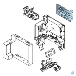 Platine Régulation pour climatiseur Atlantic Fujitsu ASYG09KPC Réf. 897719 2