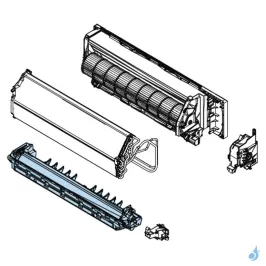 Bac à Condensats pour climatiseur Atlantic Fujitsu ASYG07-12KPC Réf. 897725 2